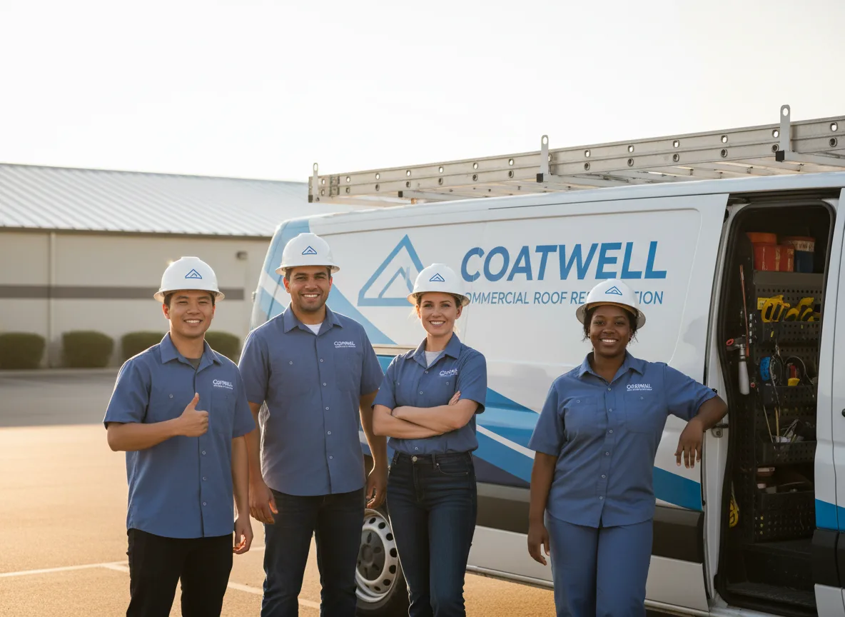 Commercial roof coating company in Zenia, CA